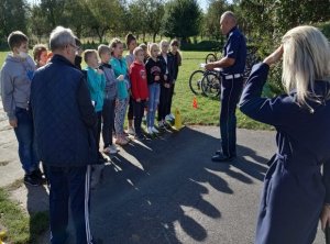 W Szkole Podstawowej w Sicinach odbył się do egzamin na kartę rowerową