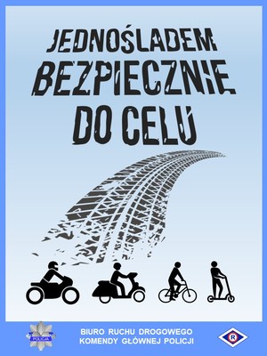 Jednośladem bezpiecznie do celu.