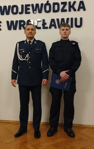 Nowy funkcjonariusz w szeregach Komendy Powiatowej Policji w Górze