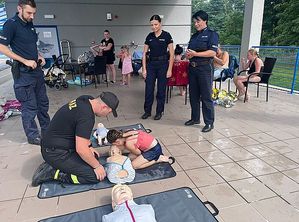 Bezpieczeństwo nad wodą- wspólne działania Policji i Straży Pożarnej