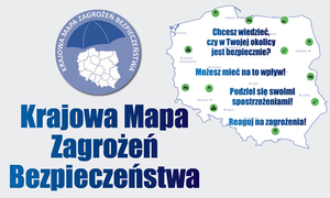 Zgłoszenia w Krajowej Mapie Zagrożeń Bezpieczeństwa