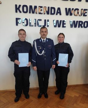 Nowi funkcjonariusze w szeregach Komendy Powiatowej Policji w Górze