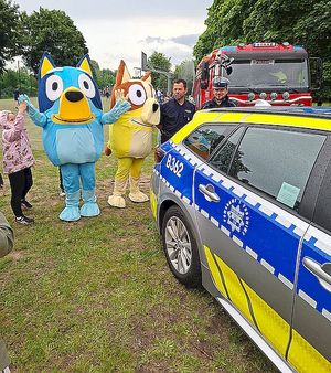 Dzień dziecka z mundurowymi