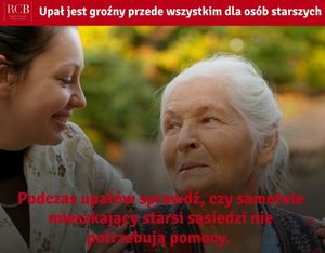 Uwaga na upały! Policjanci przypominają zasady jak przetrwać upał!