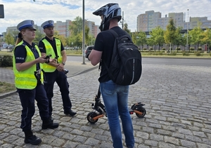 Podsumowanie policyjnych działań „Bezpieczna hulajnoga”