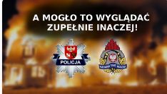 „A mogło to wyglądać zupełnie inaczej” – policjanci i strażacy ostrzegają krótkim filmem