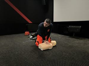 Zdjęcia ze szkolenia Bezpieczny Senior