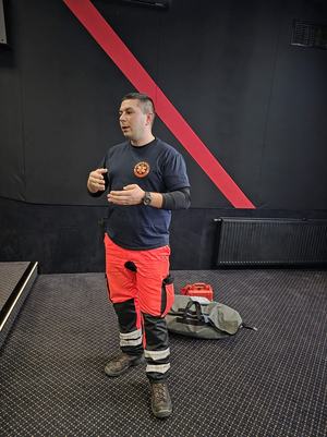 Zdjęcia ze szkolenia Bezpieczny Senior