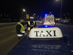 Nocne działania „TAXI” na terenie powiatu legnickiego - wspólna akcja kilku jednostek policji