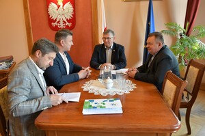 Spotkanie dotyczące przekazania środków finansowych na Fundusz Wsparcia Policji